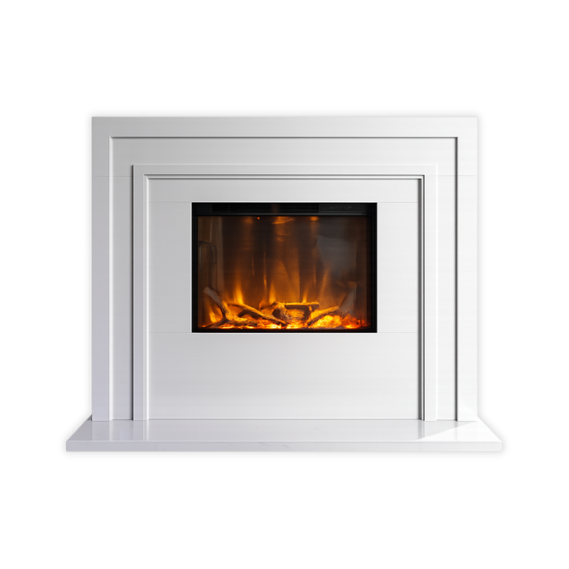 Завантажте зображення в засіб перегляду галереї, Package Deal: Henley Pyrenees Fireplace Suite + Henley Eclipse 600 Electric Fire | 10163924