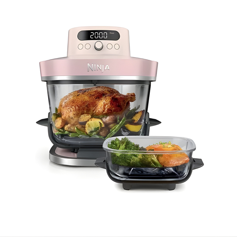 Load image into Gallery viewer, NINJA CRISPi Pro 7-in-1 Glass Air Fryer | Rose Quartz | AS101UKRS