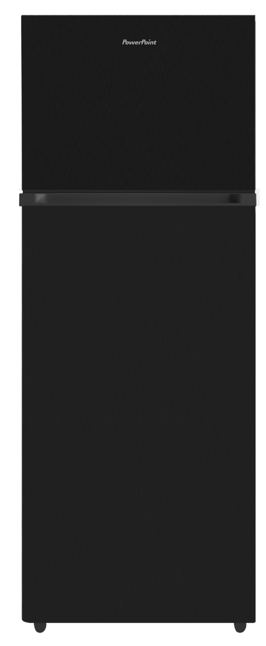 Powerpoint Fridge Freezer | 144x54CM | Black | P75562KBL-E