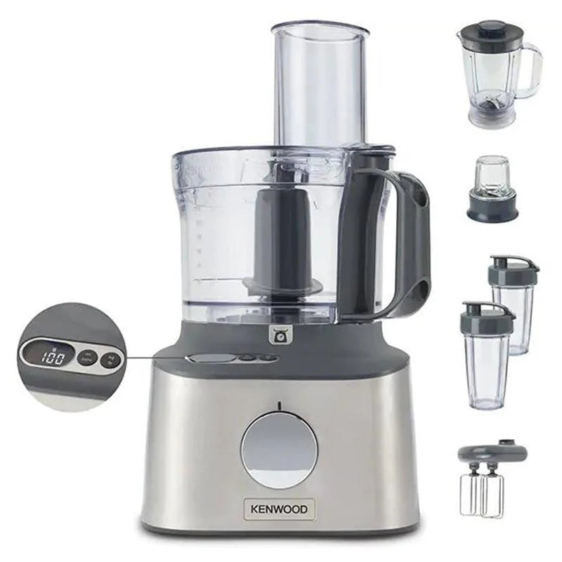 Завантажте зображення в засіб перегляду галереї, Kenwood 5-in-1 Multipro Compact + Weighing Food Processor | 800W | FDM312SS