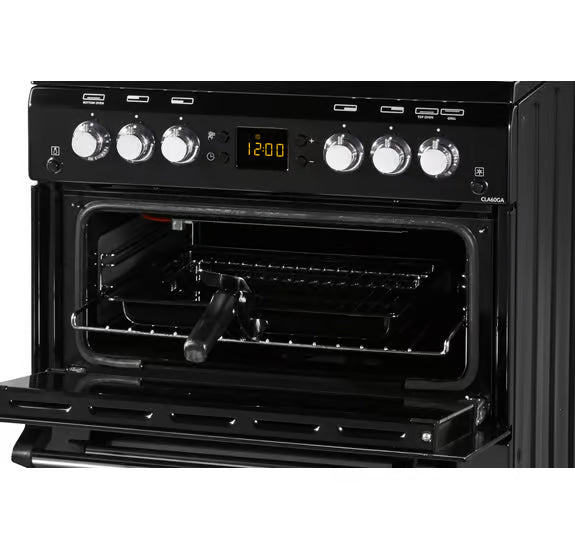 Załaduj obraz do przeglądarki galerii, Leisure Classic 60 Gas Cooker | 60cm | Black | CLA60GAK