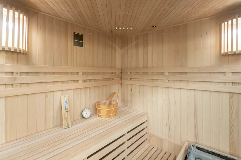 Załaduj obraz do przeglądarki galerii, Tribe Saunas Lisbon 3 Corner Traditional Sauna