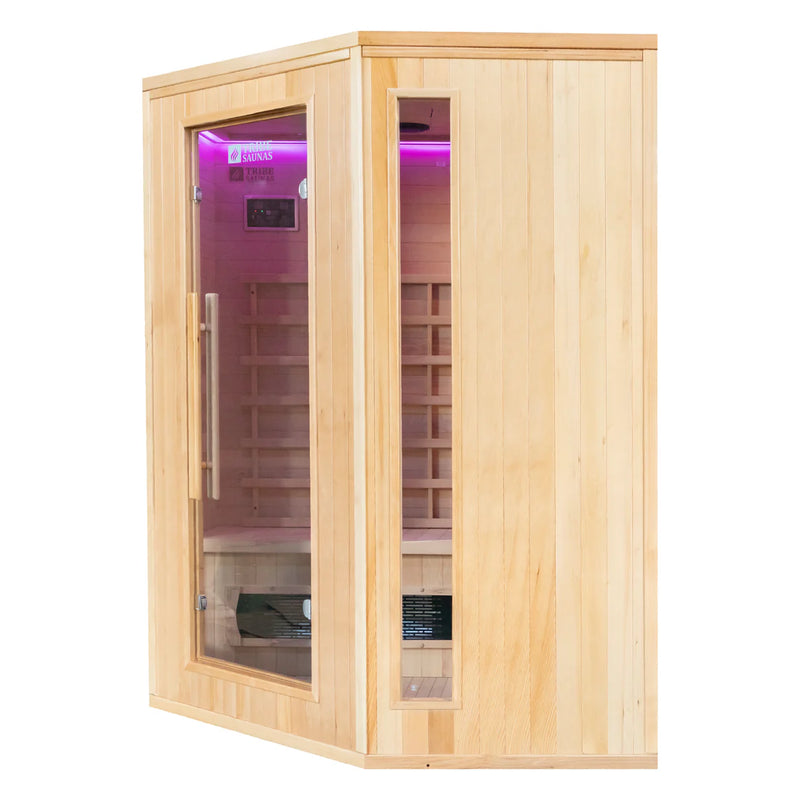 Załaduj obraz do przeglądarki galerii, Tribe Saunas Madrid 3 Corner Infrared Sauna