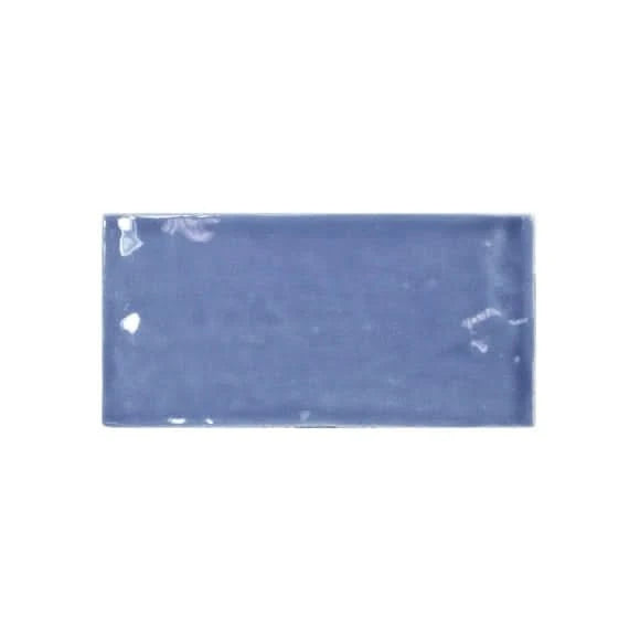 Load image into Gallery viewer, masia tile in blue, 7.5x15cm