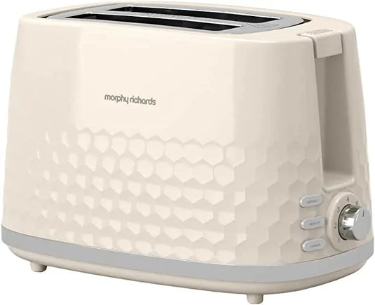 Morphy Richards Hive 2 Slice Toaster | Cream | 220032