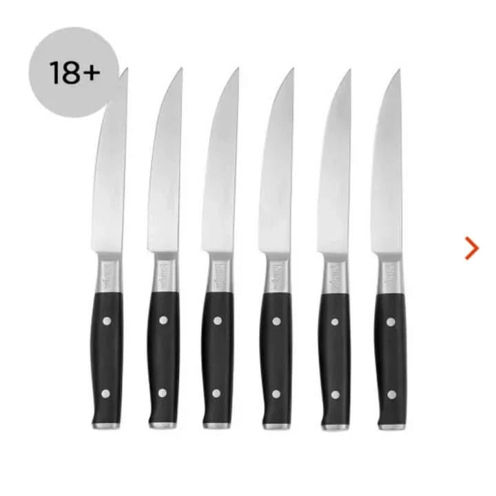 Load image into Gallery viewer, Ninja Foodi StaySharp Steak Knives | 6 Piece Set | K32106UK