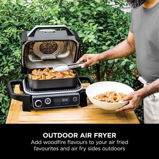 Load image into Gallery viewer, ninja woodfire grill outdoor air fryer