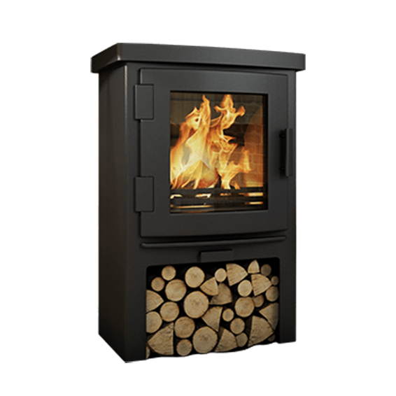 Load image into Gallery viewer, Nordic Fjord 3 | 8.2kW | Wood Burning | Black | NOFJ3100102