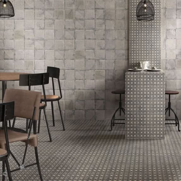 Завантажте зображення в засіб перегляду галереї, grey norland tile 20x20cm on display