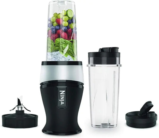 Ninja Nutri Slim Blender & Smoothie Maker | 700W | Silver | QB3001UKS