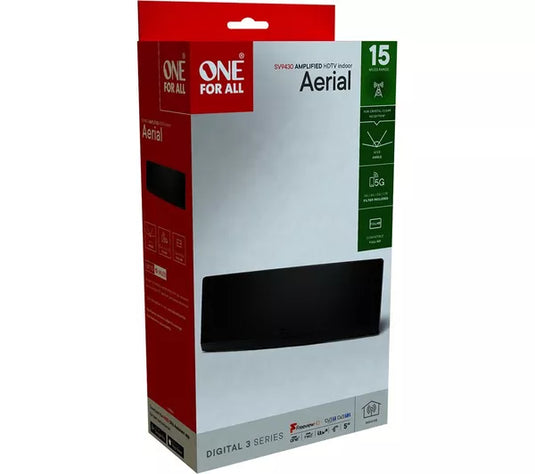 One For All Indoor Omni-Directional Digital TV Aerial | SV9430