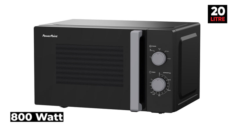 Load image into Gallery viewer, Powerpoint Microwave | 800W | Black | P22820MB