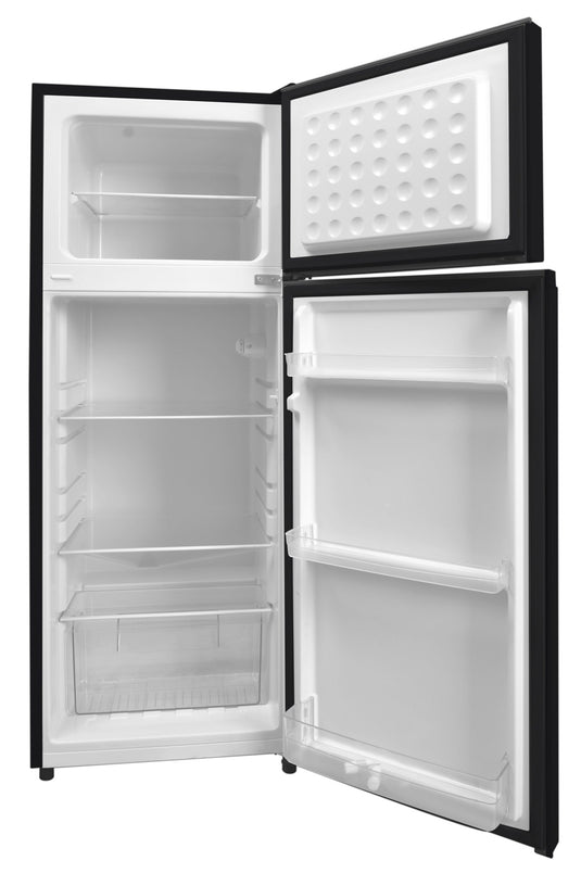 Powerpoint Fridge Freezer | 144x54CM | Black | P75562KBL-E