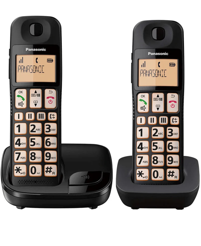 Załaduj obraz do przeglądarki galerii, Panasonic Double Pack Cordless Phone | KX-TGE112