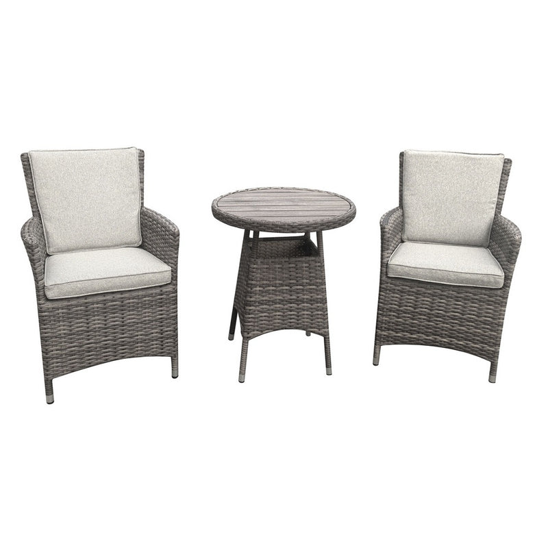 Завантажте зображення в засіб перегляду галереї, Parma 2-Seater Round Bistro Set With Cover | 301648