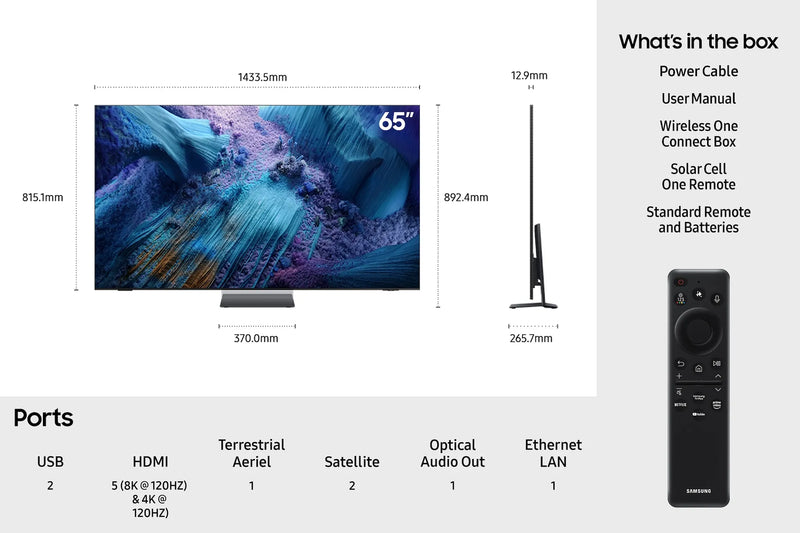 Load image into Gallery viewer, Samsung QN990F 65" 8K Neo QLED Smart TV | QE65QN990FTXXU