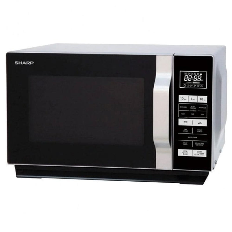 Завантажте зображення в засіб перегляду галереї, sharp microwave freestanding in silver