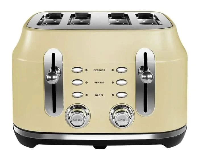 Завантажте зображення в засіб перегляду галереї, Rangemaster Classic 4 Slice Toaster | Cream | RMCL4S201CM