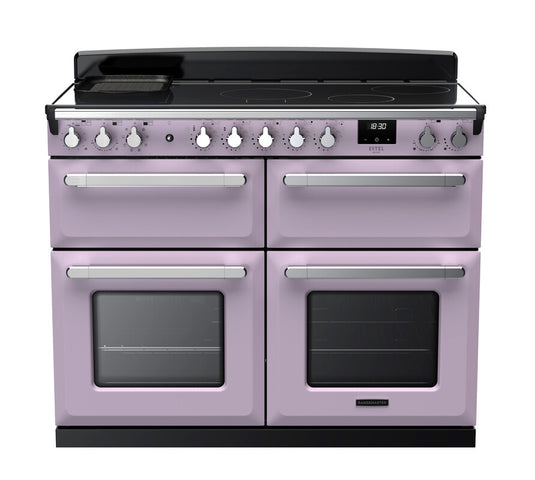 Rangemaster Estel Deluxe 110 Slow Oven | Induction | Heather | Chrome Trim | ESDLB110EIPHTH/CM  GB/IE 17881
