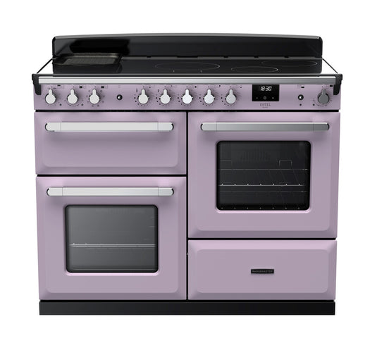 Rangemaster Estel Deluxe 110 Standard Format | Induction | Heather | Chrome Trim | 17869 ESDLO110EIPHTH/CM1