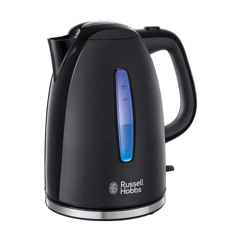 Załaduj obraz do przeglądarki galerii, Russell Hobbs Textures Kettle | Black | 22591