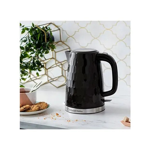 Завантажте зображення в засіб перегляду галереї, Russell Hobbs Honeycomb Kettle Black | 26051