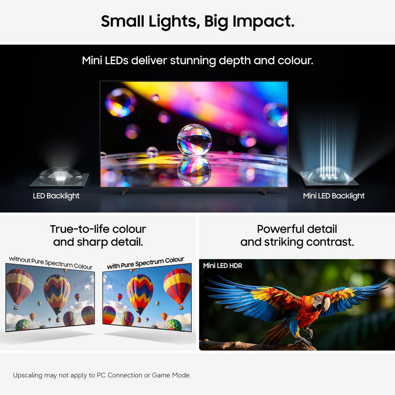 Load image into Gallery viewer, Samsung M70H 55" Mini LED 4K Vision AI Smart TV (2026) | UE55M70HAKXXU