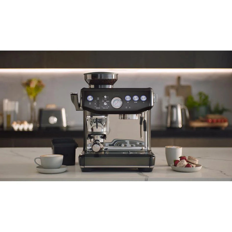 Załaduj obraz do przeglądarki galerii, Sage The Barista Express Impress Coffee Maker | Black Stainless Steel | SES876BST4GUK1