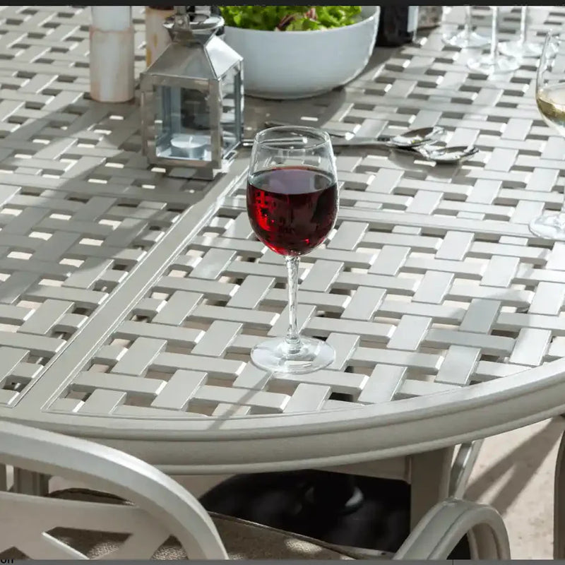 Load image into Gallery viewer, Berkeley 8 Seater Cast Aluminium Oval Garden Furniture Set | 252012