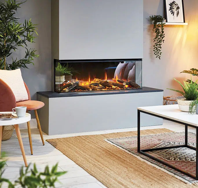 Load image into Gallery viewer, Henley Forest 1200 Electric Fire | Deluxe Log Set | FCB0025