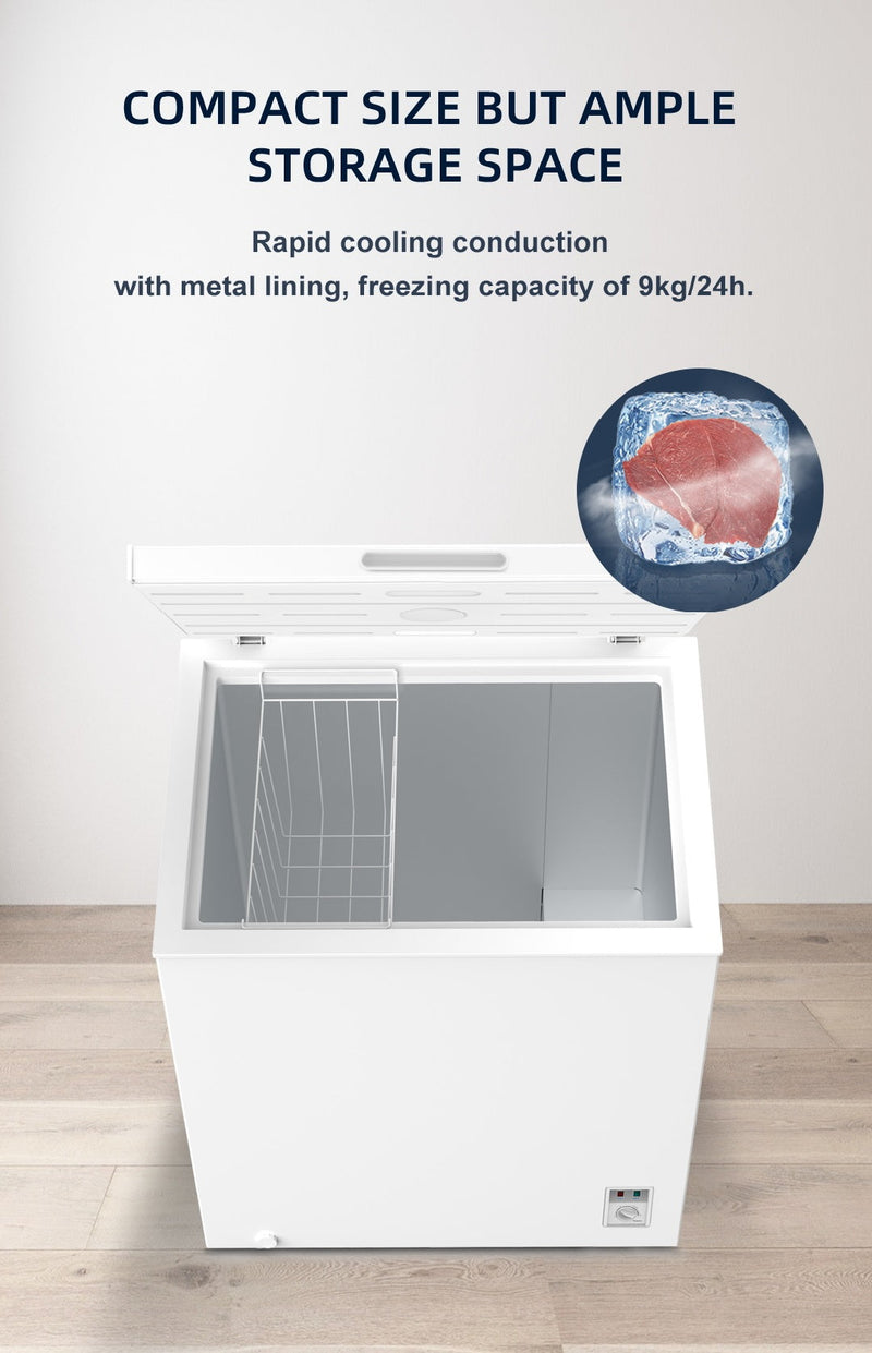 Załaduj obraz do przeglądarki galerii, Powerpoint Chest Freezer 142L | White | 635MM Wide| P1150ML2W-E