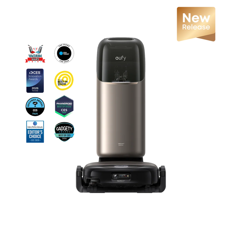 Załaduj obraz do przeglądarki galerii, Eufy Omni S2 Robot Vacuum Cleaner | Black | T2081B11