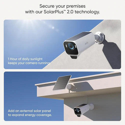 Завантажте зображення в засіб перегляду галереї, Eufy eufyCam S3 Pro | Wireless Outdoor Camera 2-Cam Kit | T88923W1