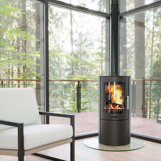 Load image into Gallery viewer, Henley Geneva 5KW With Logstore | Wood Burning | ST455