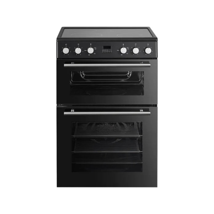 Load image into Gallery viewer, PowerPoint 60cm Double Cavity Ceramic Top Cooker – Black | P06C2MDBL
