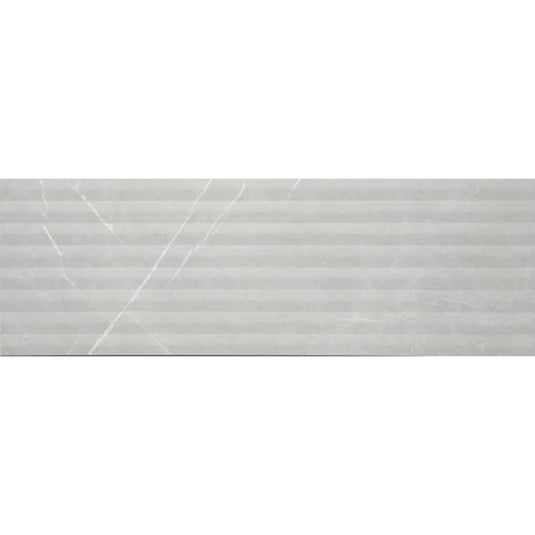 Valley Tile | Light Grey Matt | 1.29Y2/1.08m2 | 30x90cm | HUI054