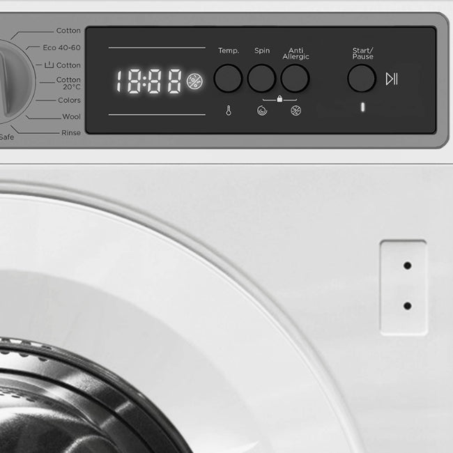 Załaduj obraz do przeglądarki galerii, NordMende Integrated Washing Machine | 8KG | 1200 Spin | WMI1280WH