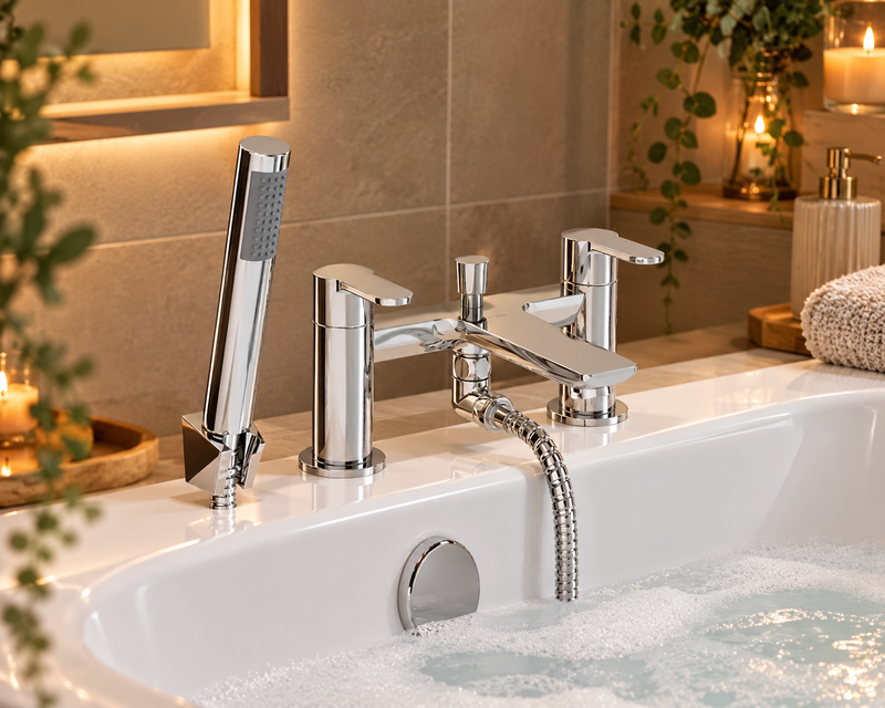 Załaduj obraz do przeglądarki galerii, Sonas Core Bath Shower Mixer | Chrome | UBR0248