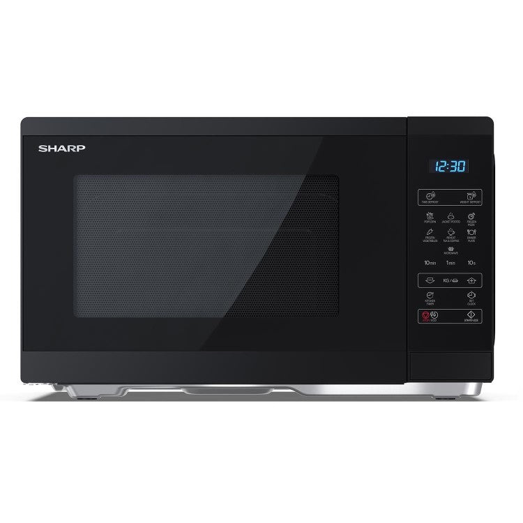 Załaduj obraz do przeglądarki galerii, Sharp 25L 900W Solo Microwave Black | YC-MS252AU-B