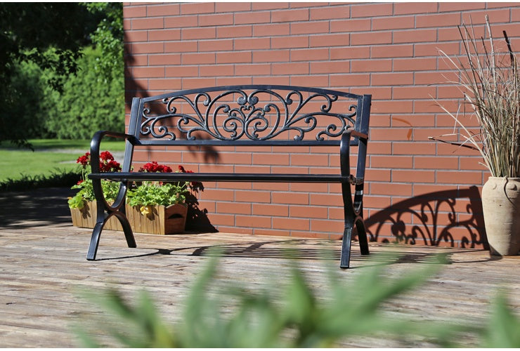 Завантажте зображення в засіб перегляду галереї, Flowers Gold Bench | 797176