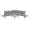 Load image into Gallery viewer, Monako Corner Set | Dark Grey | 345168