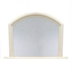 bertoneri arched mirror in marfil stone