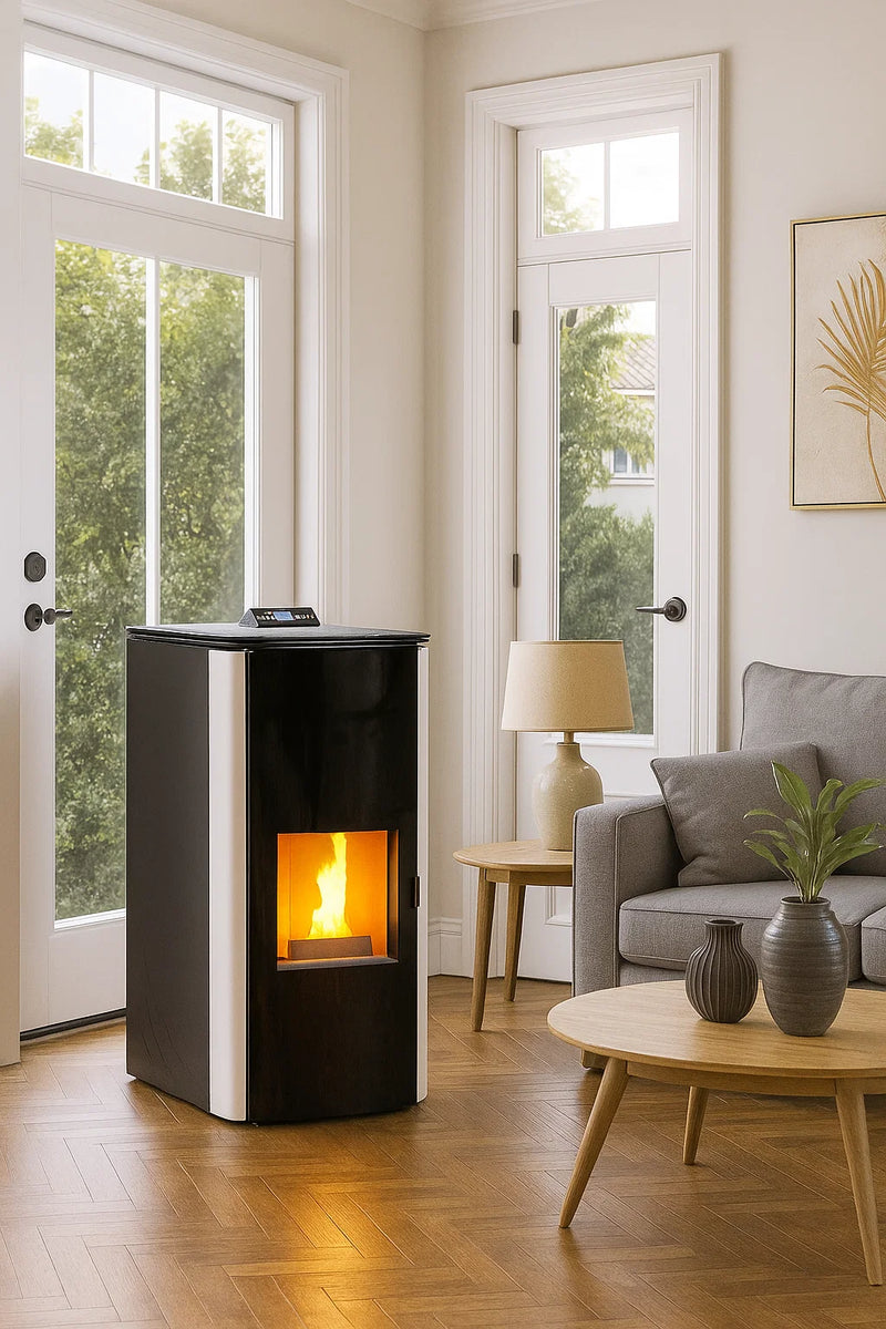 Load image into Gallery viewer, Kalor Ilaria 24B Pellet Boiler | Self Cleaning | White | 24KW | ILA-24BSCW