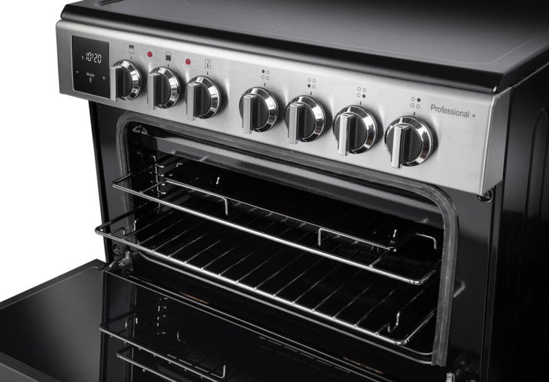 Załaduj obraz do przeglądarki galerii, Rangemaster Professional+ 60cm | Induction | Stainless Steel & Chrome | 128200 | PROPL60EISS/C