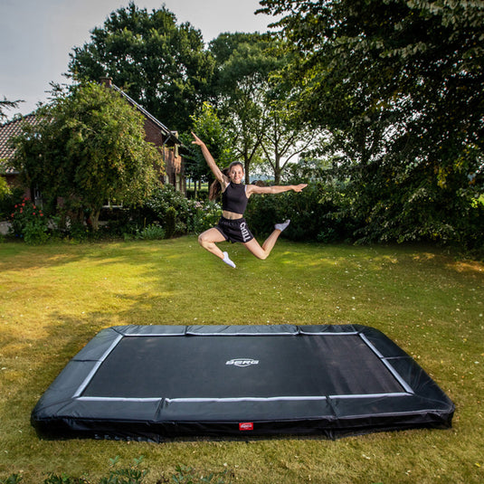 Berg Ultim Favorit Inground Trampoline | 330CM/ 11FT | Black | 32.23.13.40