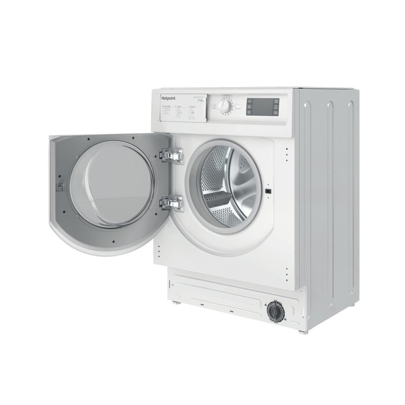 Load image into Gallery viewer, Hotpoint Built-in Anti-stain Washer Dryer | White | 7+5kg | 1400rpm | E/B Rated | BI WDHG 75148 UK N