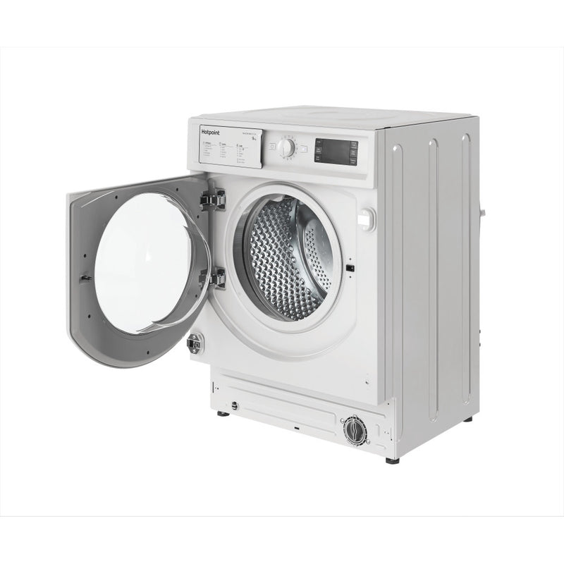 Load image into Gallery viewer, Hotpoint Built-in Anti-stain Washing Machine | White | 9kg | 1400rpm | BI WMHG 91485 UK