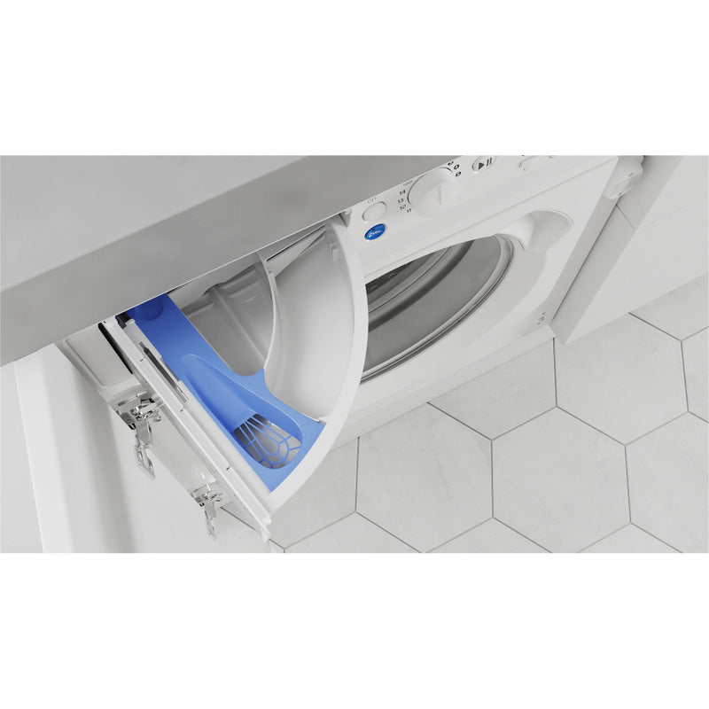 Załaduj obraz do przeglądarki galerii, Indesit Push&Go BI 9kg Integrated Washing Machine | BI WMIL 91485 UK