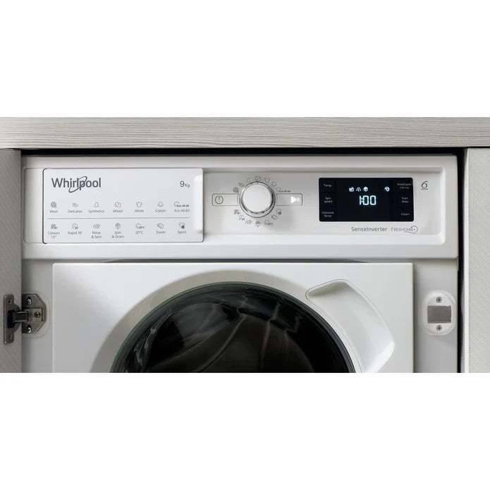 Załaduj obraz do przeglądarki galerii, Whirlpool Built-in FreshCare+ Washing Machine | 9kg | 1400 Spin | White | BI WMWG 91485 UK