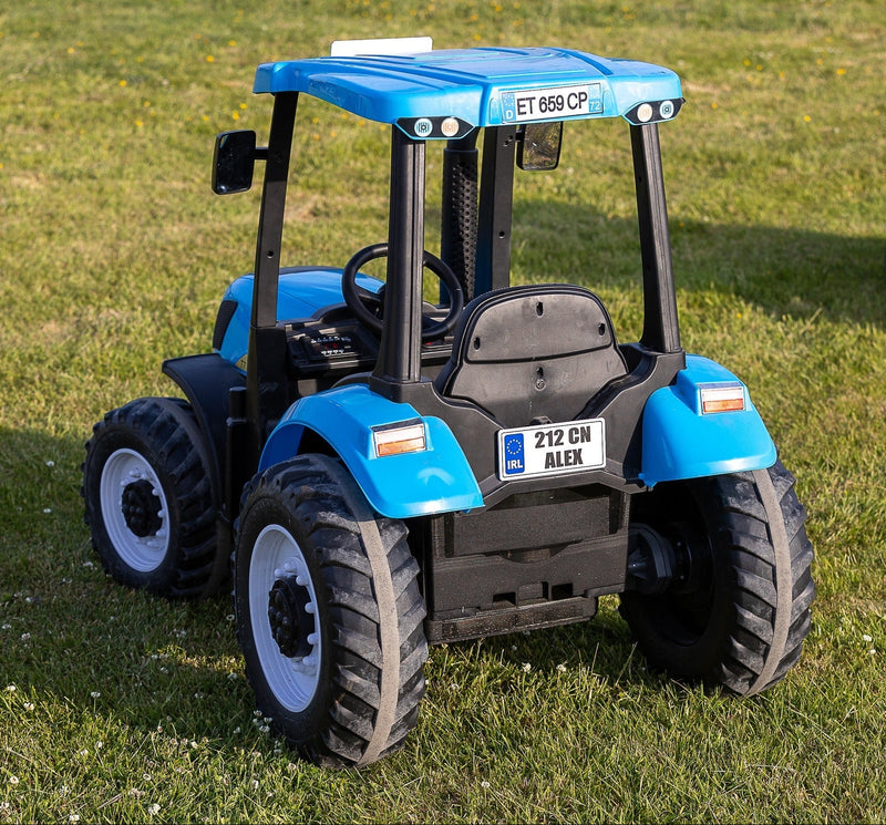 Załaduj obraz do przeglądarki galerii, Kids Ride On New Holland 24V | Blue | 034728